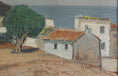 Load image into Gallery viewer, Vintage Art Room Original Landscape Oil Painting from Sweden
