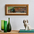 Load image into Gallery viewer, Mid Century Original Abstract Oil Painting from Sweden
