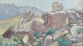 Load image into Gallery viewer, Vintage Art Room Mid Century Original Landscape Oil Painting
