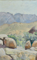Load image into Gallery viewer, Vintage Art Room Mid Century Original Landscape Oil Painting
