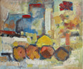 Load image into Gallery viewer, Original Mid Century Vintage Kitchen Still Life Oil Painting from Sweden
