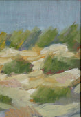 Load image into Gallery viewer, Vintage Art Room Original Mid Century Coastal Oil Painting from Sweden
