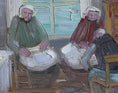 Load image into Gallery viewer, Vintage Original Traditional Interior Oil Painting from Sweden
