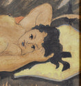Load image into Gallery viewer, Original Vintage Figurative Painting from Paris 1935
