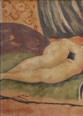 Load image into Gallery viewer, Original Vintage Figurative Painting from Paris 1935

