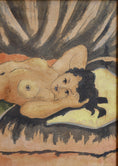 Load image into Gallery viewer, Original Vintage Figurative Painting from Paris 1935
