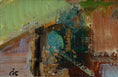 Load image into Gallery viewer, Mid Century Original Abstract Oil Painting from Sweden
