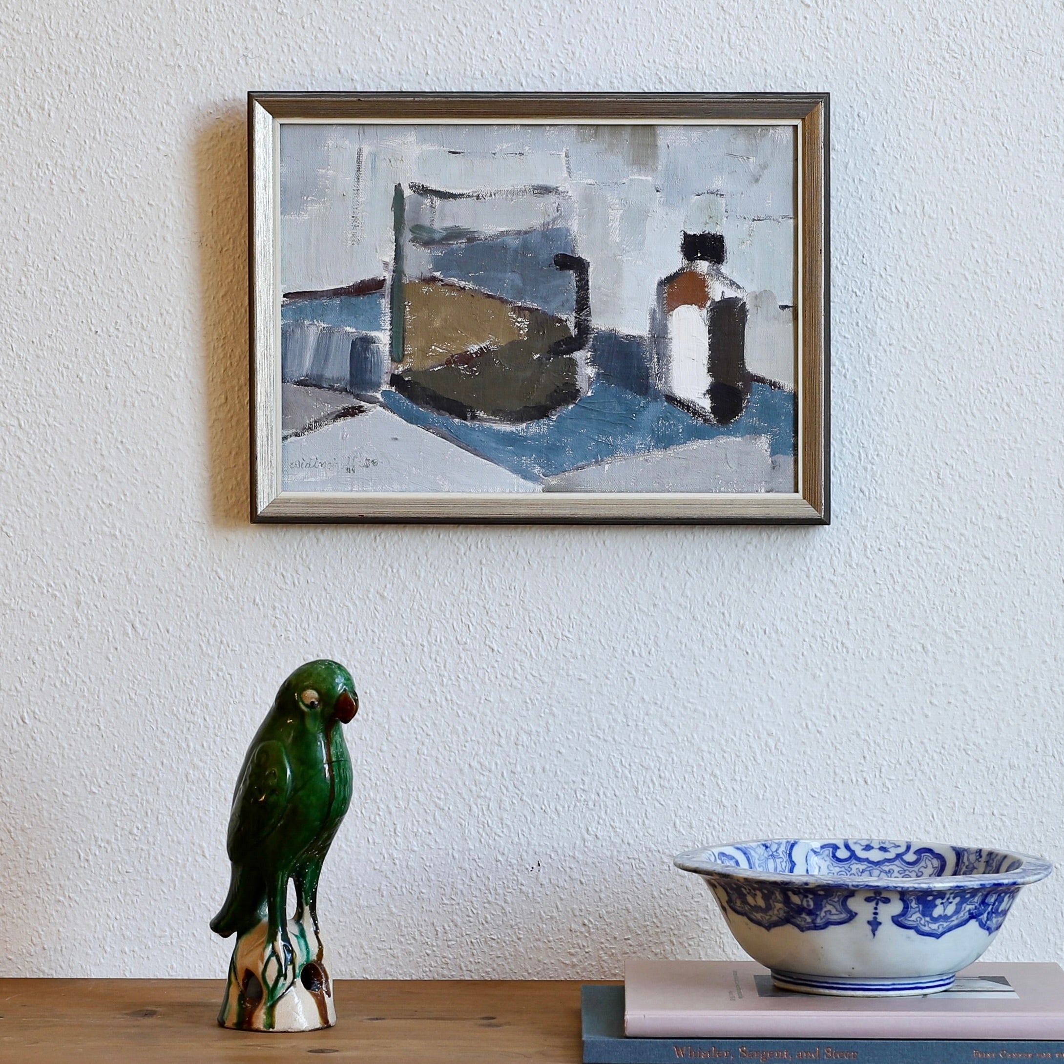 Vintage Mid Century Original Still Life from Sweden