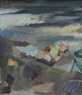 Load image into Gallery viewer, Vintage Art Original Coastal Oil Painting from Sweden
