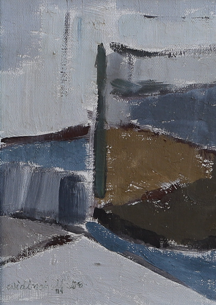 Vintage Mid Century Original Still Life from Sweden
