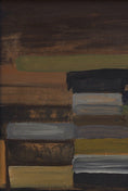 Load image into Gallery viewer, RESERVED for Christine Vintage Mid Century Original Abstract Oil Painting from Sweden
