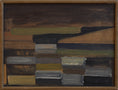 Load image into Gallery viewer, RESERVED for Christine Vintage Mid Century Original Abstract Oil Painting from Sweden
