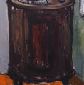 Load image into Gallery viewer, Original Vintage Mid Century Interior Oil Painting from Sweden
