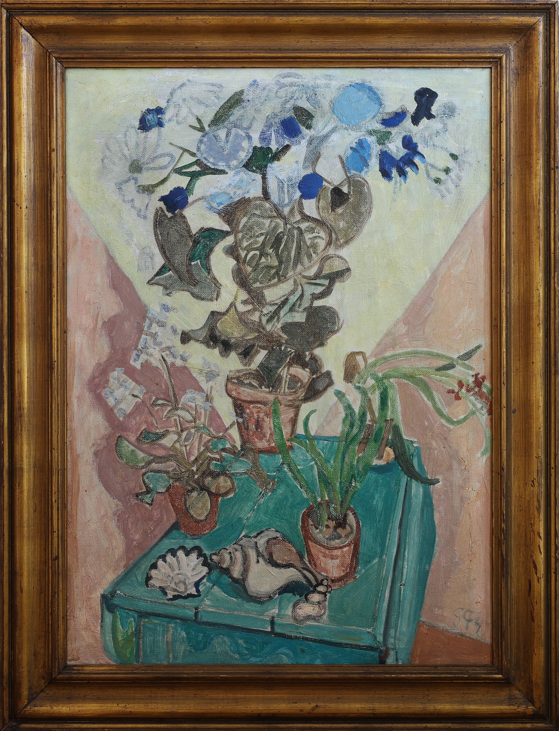 Vintage Art Room Original Vintage Still Life from Sweden