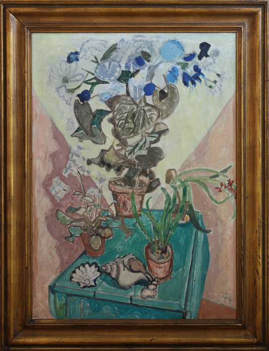 Vintage Art Room Original Vintage Still Life from Sweden