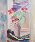 Load image into Gallery viewer, Vintage Mid Century Original Interior Oil Painting from Sweden 1945
