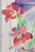 Load image into Gallery viewer, Vintage Mid Century Original Interior Oil Painting from Sweden 1945

