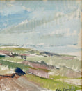 Load image into Gallery viewer, Mid Century Original Landscape Oil Painting From Sweden By H Cardell
