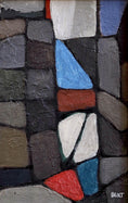 Load image into Gallery viewer, Mid Century Vintage Abstract Painting From Sweden
