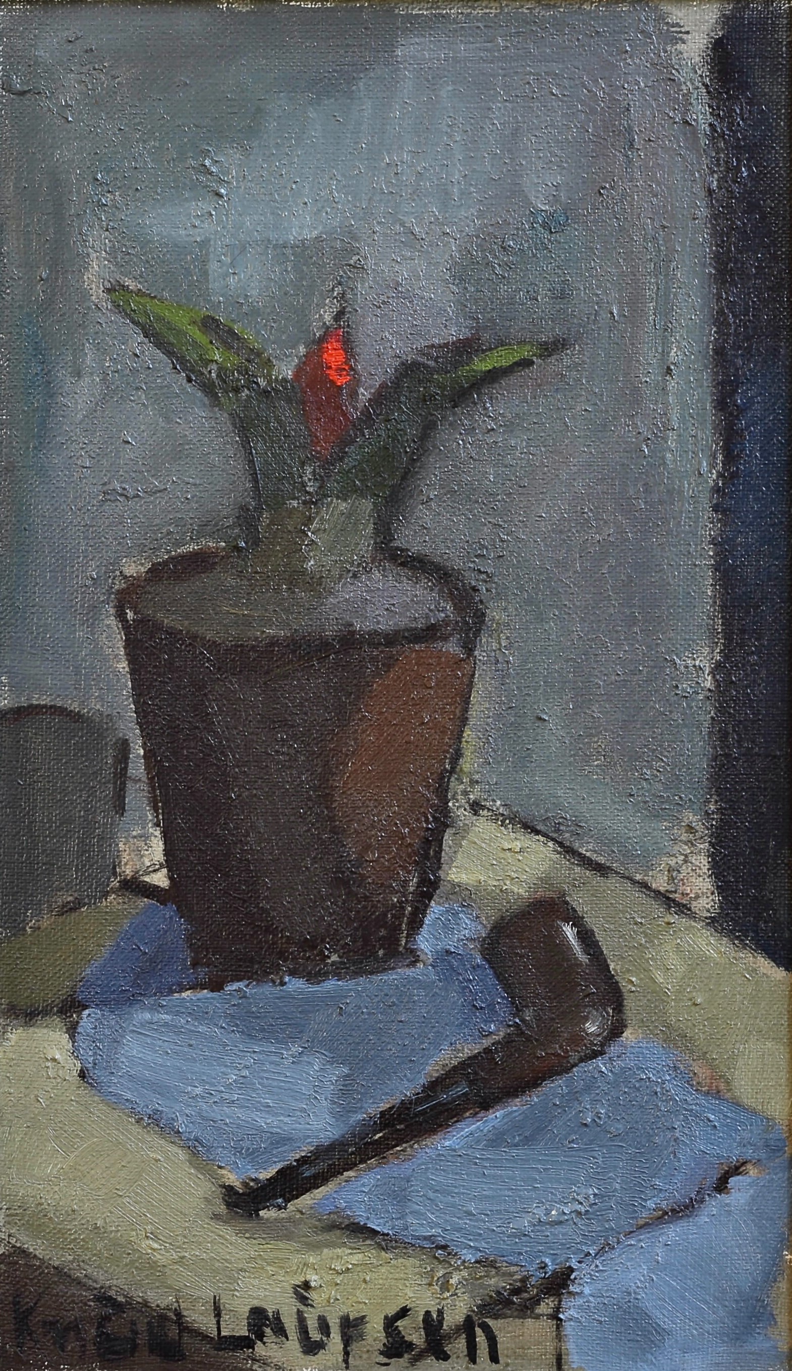 Vintage Mid Century Original Still Life Oil Painting