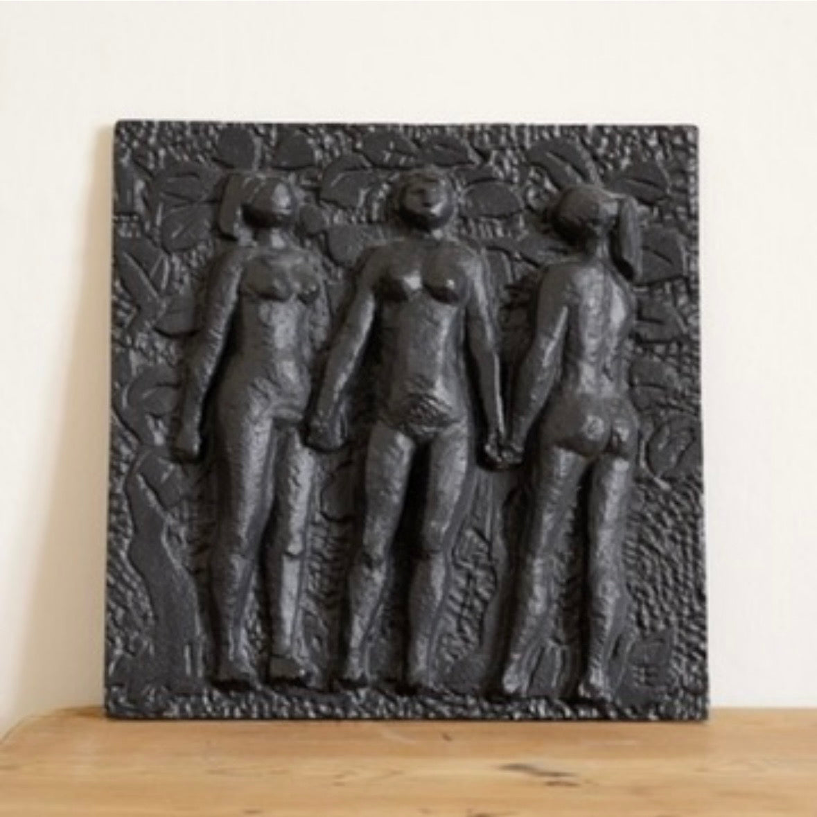 Original Mid Century Sculptural Wall Relief from Sweden