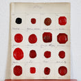 Load image into Gallery viewer, Heraldic Wax Seals From Swedish Nobility
