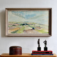 Load image into Gallery viewer, Mid Century Original Landscape Oil Painting From Sweden By H Cardell
