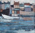 Load image into Gallery viewer, Mid Century Original Vintage Coastal Oil Painting from Sweden
