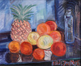 Load image into Gallery viewer, Vintage Art Mid Century Colorful Still Life Oil Painting Sweden
