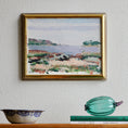 Load image into Gallery viewer, Vintage Art Room Original Coastal Oil Painting from Sweden
