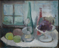 Load image into Gallery viewer, Swedish Vintage Art Kitchen Interior Oil Painting
