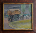 Load image into Gallery viewer, Vintage Art Room Mid Century Original Oil Painting By GS Malm from Sweden
