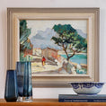 Load image into Gallery viewer, Mid Century Original Oil Painting From Sweden by K Norman
