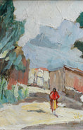 Load image into Gallery viewer, Mid Century Original Oil Painting From Sweden by K Norman
