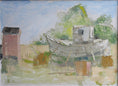 Load image into Gallery viewer, Vintage Art Original Coastal Oil Painting from Sweden
