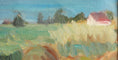 Load image into Gallery viewer, Mid Century Vintage Coastal Oil Painting from Sweden
