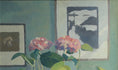 Load image into Gallery viewer, Mid Century Original Interior Oil Painting from Sweden 1945
