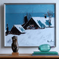 Load image into Gallery viewer, Mid Century Original Oil Painting From Sweden by K Christensen
