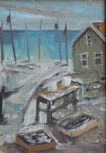 Load image into Gallery viewer, Original Vintage Oil Painting by A Wallsten from Sweden
