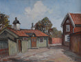 Load image into Gallery viewer, Original Oil Painting Vintage Art Mid Century Sweden
