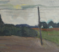 Load image into Gallery viewer, Mid Century Vintage Art Room Landscape Oil Painting 1952
