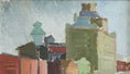 Load image into Gallery viewer, Vintage Mid Century Cityscape from Sweden
