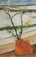 Load image into Gallery viewer, Vintage Mid Century Original Interior Oil Painting from Sweden
