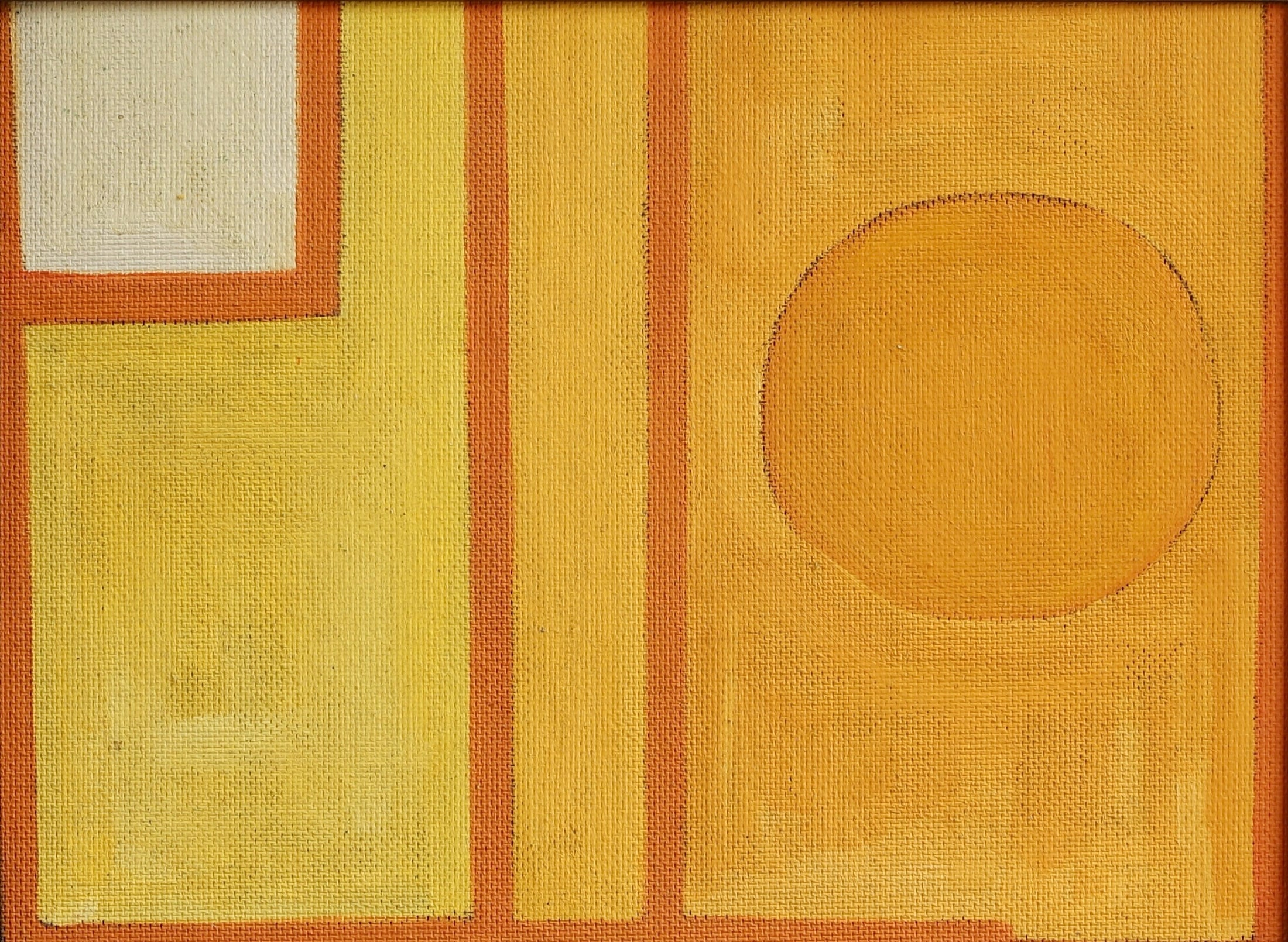 Vintage Art Room Original Abstract from Sweden