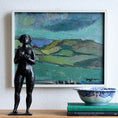 Load image into Gallery viewer, Swedish Vintage Art Original Landscape Oil Painting From Sweden
