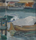 Load image into Gallery viewer, Vintage Mid Century Oil Painting From Sweden by G Isaksson
