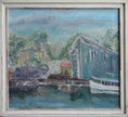 Load image into Gallery viewer, Vintage Art Room Mid Century Original Oil Painting from Sweden
