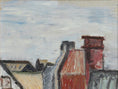 Load image into Gallery viewer, Vintage Original Mid Century Cityscape from Sweden
