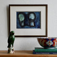 Load image into Gallery viewer, Original Vintage Abstract Painting from Sweden
