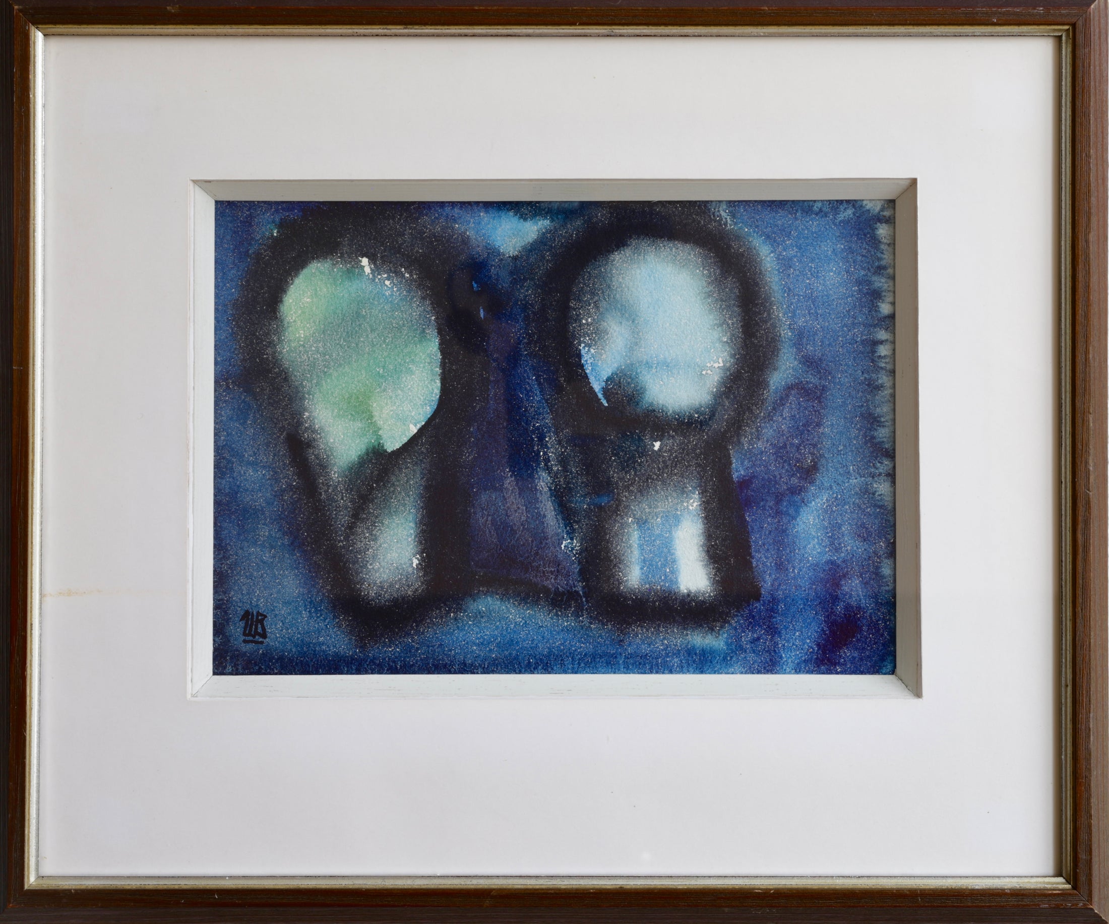 Original Vintage Abstract Painting from Sweden